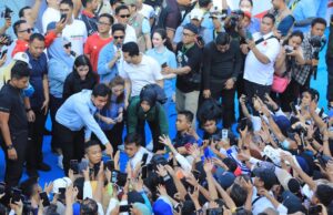 Muzani, Gibran, hingga Gubernur Hadiri Jalan Sehat Bersama Masyarakat Sulsel