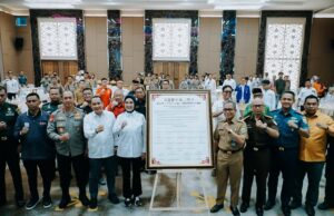 Deklarasi Pemilu Damai 2024, Sekda SA Supriono Ajak Semua Pihak Jaga Kondusifitas Daerah