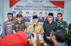 Pj Bupati Muba Ajak Semua Pihak Sinergi Sukseskan Pemilu 2024