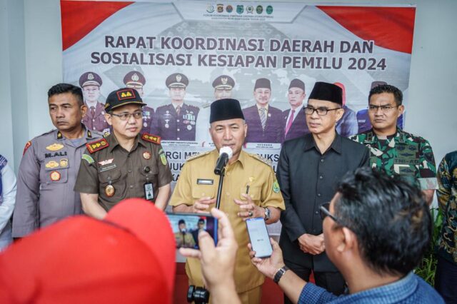 Pj Bupati Muba Ajak Semua Pihak Sinergi Sukseskan Pemilu 2024