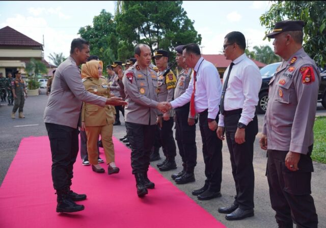 Kapolda Sumsel Resmikan Lapangan Tenis Wicaksana Laghawa Musi Rawas