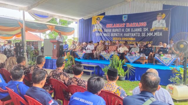 Bupati dan Wabup Lahat sliahturrahmi Bersama Masyarakat Empat Kecamatan