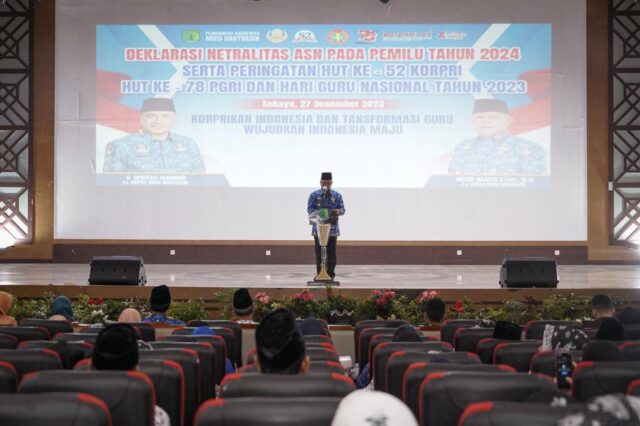 Deklarasi Netralitas ASN Serentak Saat Pemilu dan Pemilihan 2024