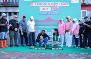 Minim toilet, Pemkot dibantu Super Sol dan Wings Care bangun toilet di tempat wisata