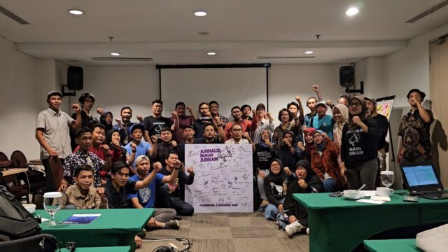 Deklarasi Jurnalis Bukan Jurkam, Sepakat Wujudkan Jurnalisme Berkualitas di Sumsel