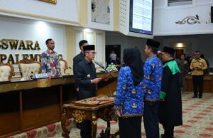 54 PPPK Pemkot Palembang Resmi Dilantik, Ratu Dewa Minta Profesional dan Jaga Netralitas
