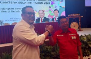 Yulian Gunhar Resmi Nahkodai Ketua KONI Provinsi Sumsel secara Aklamasi