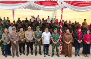 Pandam II/Sriwijaya kunjungiIl Kodim 0432/Bangka Selatan