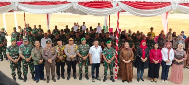 Pandam II/Sriwijaya kunjungiIl Kodim 0432/Bangka Selatan