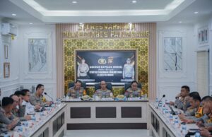 Ini point khusus arahan Kapolda Sumsel kalau ada konser musik Pemilu ke personel Kapolsekta jajaran Polrestabes Palembang