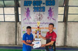 Tim Futsal Mbak Adjeng Sabet Juara Pertma di AFP Cup U-20 Prabumulih