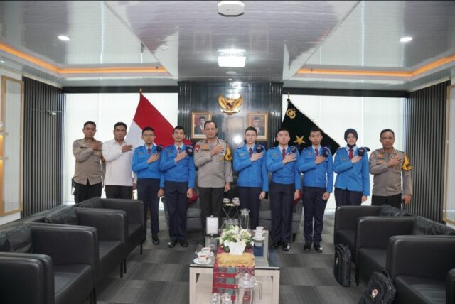 Enam siswa Taruna Nusantara Magelang datangi Polda Sumsel, Wakapolda : kalian terpilih jangan lewatkan kesempatan ini