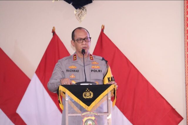 Amankan perayaan Malam Tahun Baru, Kapolda Sumsel berikan arahan ke jajaran