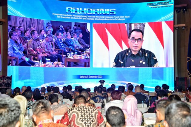 Realisasi Belanja Produk Dalam Negeri Kemenhub Tahun 2023 Melampaui Target