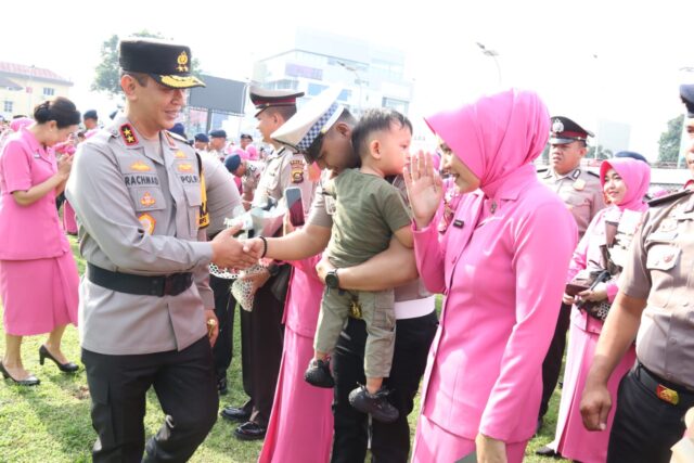Ratusan personil Polda Sumsel naik pangkat, Kapolda : harus benar-benar profesional dalam melaksanakan tugas
