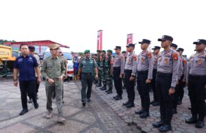 Ratusan tim gabungan siap tangani banjir di Palembang