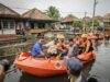 Banjir di Muba kian meluas, rendam 9 kecamatan, Pj Gubernur dan Pj Bupati naik perahu karet datangi rumah warga