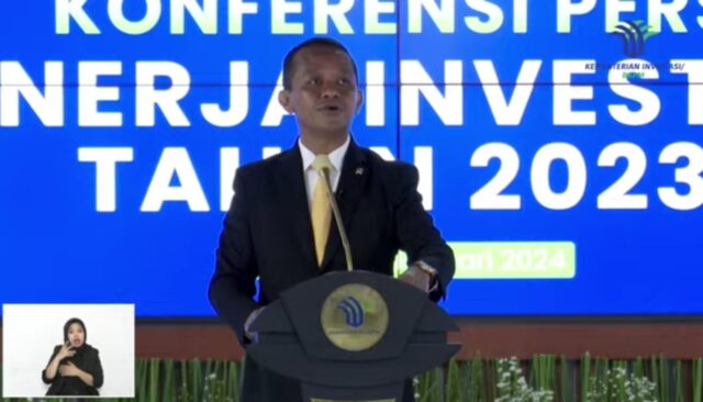 Realisasi Investasi 2023 Capai Rp1.418,9 Triliun