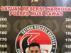 Simpan 40 Butir Ekstasi, Johan warga Lubuklinggau di Borgol Satnarkoba Polres Musi Rawas