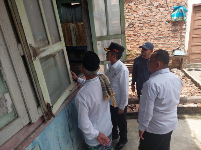 Kediaman Warga SU 1 Nyaris Ambruk Diterjang Angin Kencang, Ratu Dewa Pastikan Nasir Segera Huni Rumah Baru