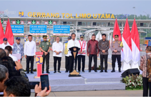 Presiden Jokowi Meresmikan Tol Pamulang-Cinere-Raya Bogor