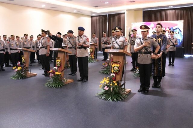 Kapolda Sumsel pimpin Sertijab di tubuh Polri