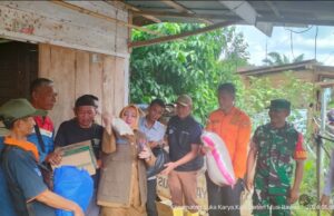 KKKS Pertamina EP Pendopo Field bersama SKK Migas Sumbagsel salurkan bantuan untuk korban banjir