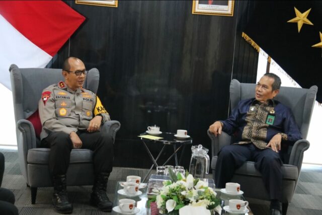 Temui Kapolda Sumsel, Ketua Pengadilan Tinggi Agama Palembang bicarakan masalah ini?