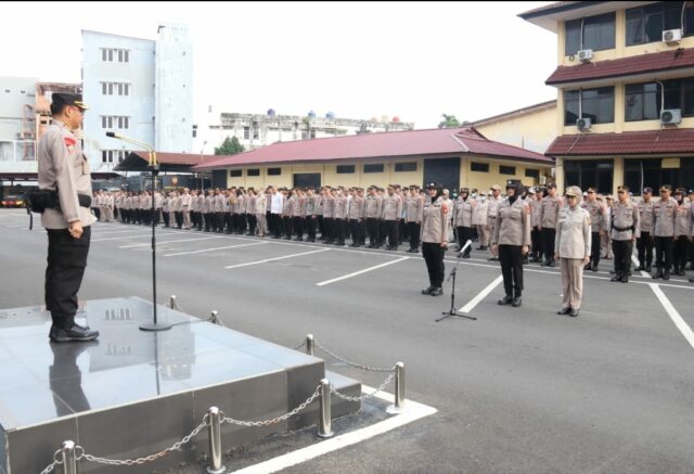 Pimpin Apel Karoops Polda Sumsel pesankan ini pada personel