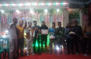 Meriahkan pernikahan Melyadi Arianto dan Andira, Caleg Mus Mulyadi dan dr. Darmawan dari Partai Hanura jadi sponsor utama