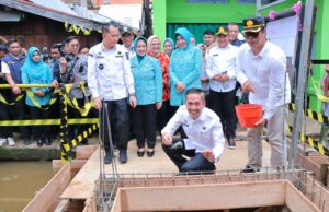 Pj Walikota Apresiasi Kehadiran Ketum TP PKK Tri Tito Karnavian di Karang Anyar Gandus, Launching 3 Program Sekaligus