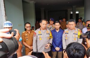 Tindaklanjuti Hasil Rakor, Wakapolda Sumsel Brigjen M Zulkarnaen Kunjungi Oku Selatan.