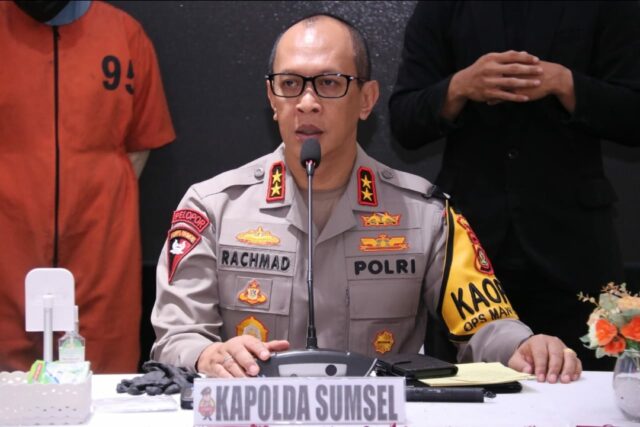 Polda Sumsel rilis ungkap kasus pengedar narkoba