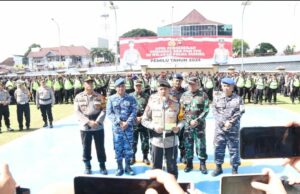 Lepas Personel PAM TPS, Kapolda Sumsel : Tanggungjawab Besar, Lakukan Penuh Dedikasi dan Profesional.