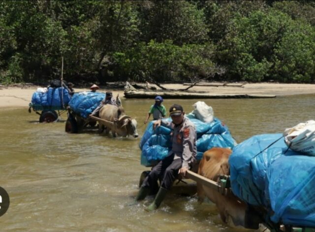 Surat suara di Lampung masuk kedalam air, petugas bergerak cepat