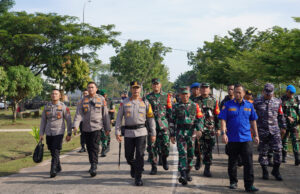 Pam Kunker RI di Palembang, Pangkogasgabpad PAM VVIP : Amankan, Dilarang Gunakan Munisi Tajam