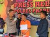 Sempat viral Pelaku penyiraman istri, YS, 47 tahun ditangkap Tim Opsnal Satreskrim Polres Prabumulih