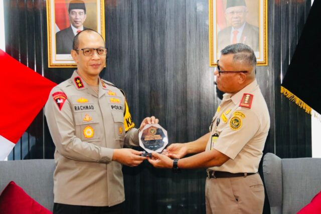 Kapolda Sumsel Rachmad Wibowo Terima Audiensi Kepala Badan Karantina Hewan, Ikan dan Tumbuhan
