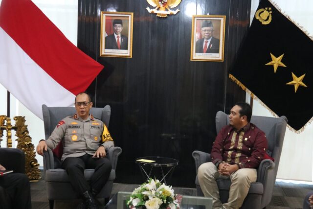 Kapolda Sumsel Sambut Hangat Kedatangan General Manager PLN UID S2JB dan Stafnya