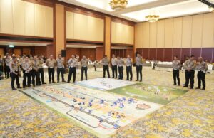 Korlantas Polri Gelar TFG Kesiapan Pengelolaan Arus Lalu Lintas Lebaran 2024