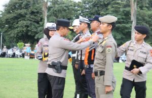 Kapolda Sumsel Pimpin Apel Gelar Pasukan Pengamanan Operasi Ketupat Musi 2024