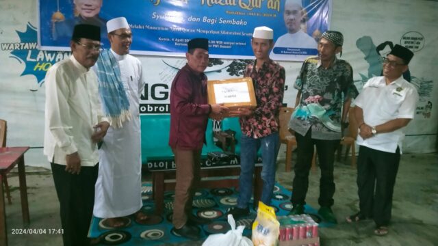 PWI Sumsel berbagi di Bulan Ramadhan