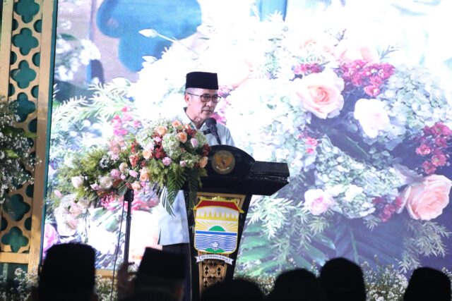 Warga Nahlatul Ulama ‘Tumplek Blek’ Penuhi Rumah Dinas Walikota Palembang