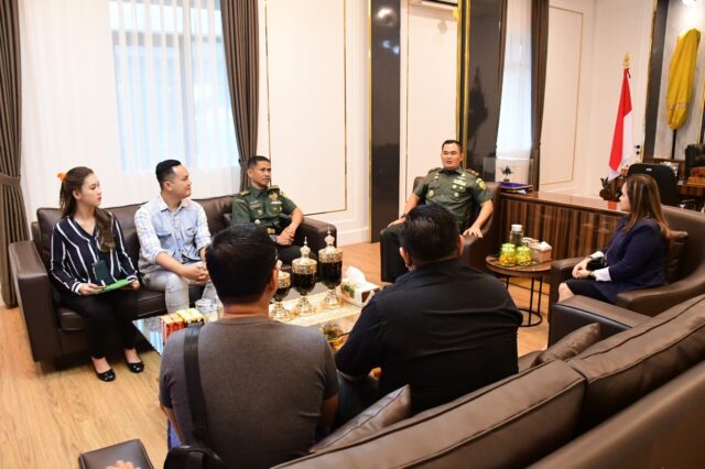 BRI Dukung Makorem 044/Gapo Dalam Mempermudah Komunikasi dan Publikasi