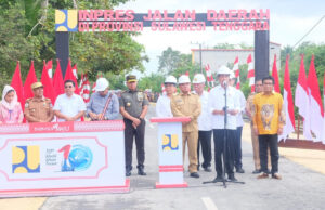 Presiden Resmikan 22 Ruas Jalan Sepanjang 165 Km di 15 Kabupaten/Kota se-Sultra