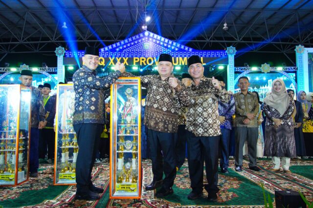 Kafilah Muba Sabet Juara Umum Lomba MTQ 2024