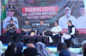 Pj Gubernur Sumsel Agus Fatoni Launching Kopi Sumsel
