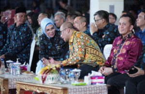 Ketua DPRD Provinsi Sumsel ,Dr Hj.RA.Anita Noeringhati SH MH Hadiri Launching Pemilihan Gubernur dan Wakil Gubernur Sumsel Tahun 2024-2029