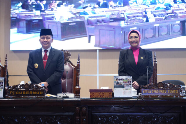 DPRD Provinsi Sumsel dapat menerima Jawaban Gubernur atas Pandangan Umum Fraksi dan Bentuk Pansus Bahas 6 Raperda