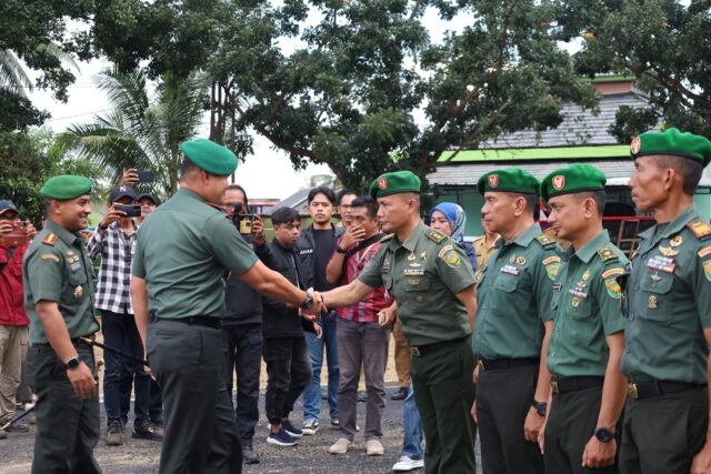 Danrem 044/Gapo Resmikan Makodim 0418/Palembang .